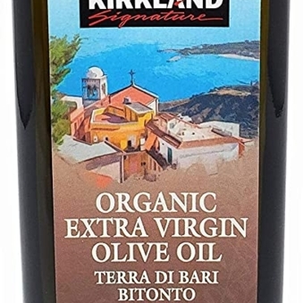 Kirkland Signature Organic Extra Virgin Olive Oil Terra Di Bari Bitonto, 1 Liter