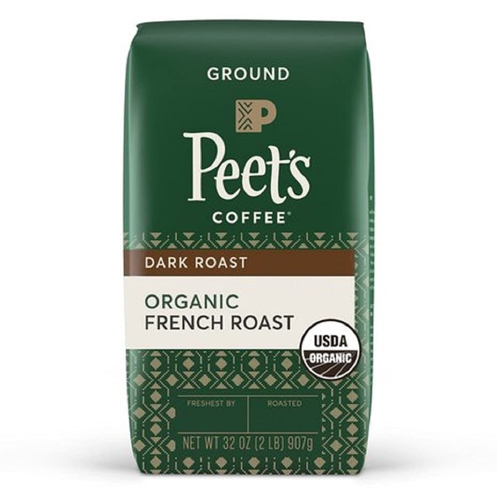Peet's Organic Ground Coffee, French Roast (32 Ounce)