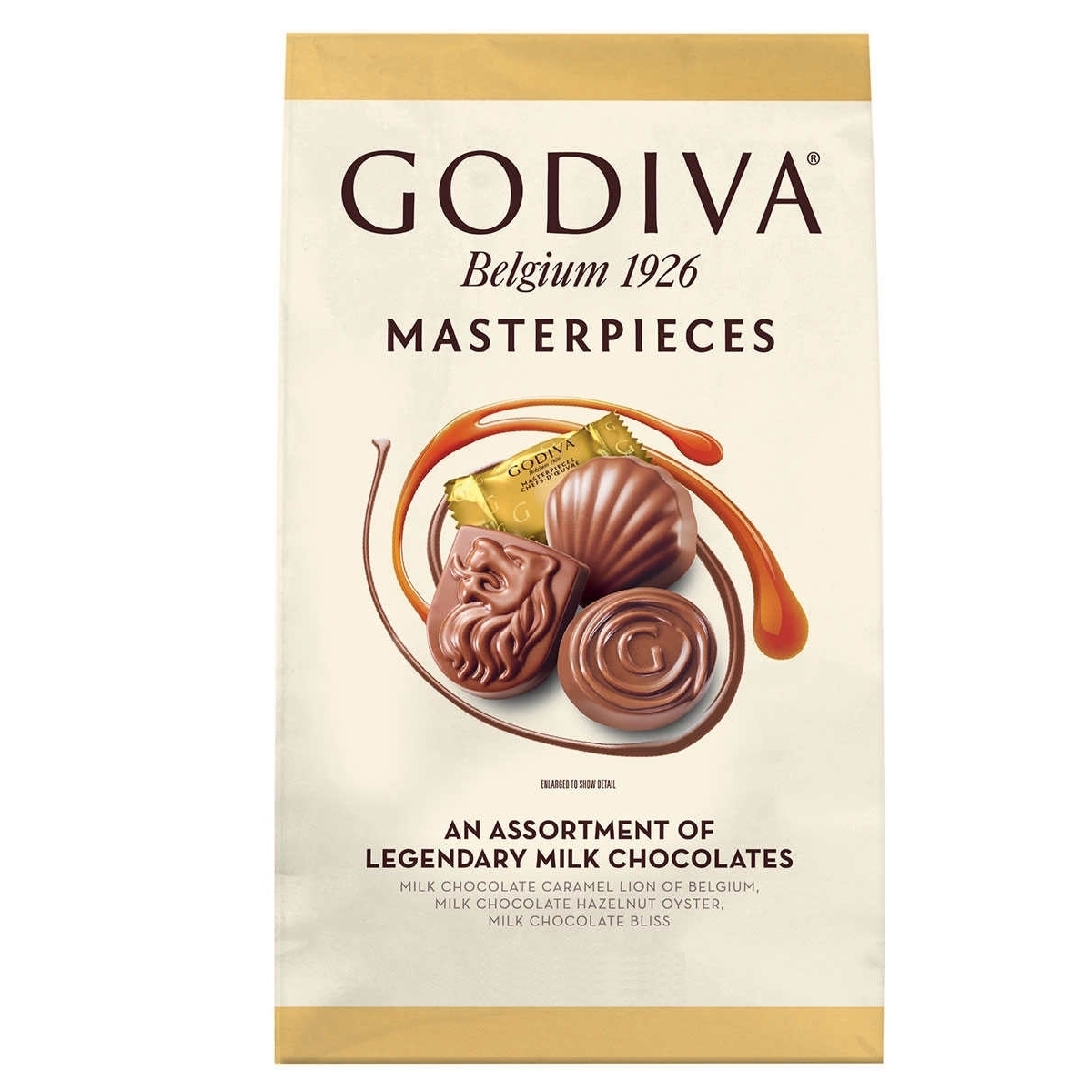 Godiva Masterpieces Assortment Of Legendary Milk Chocolate, 14.9 Ounce