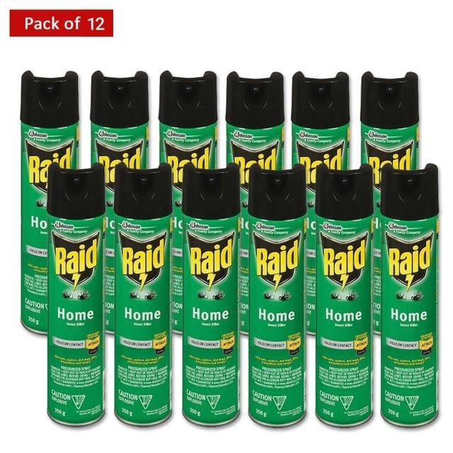 Raid Home Insect Killer 350g - Pack of 12