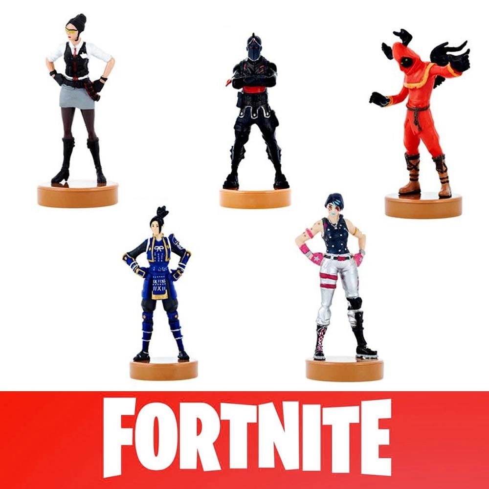 Fortnite Battle Royale Stampers 5pk Cake Toppers Series 2 Character Figures PMI International