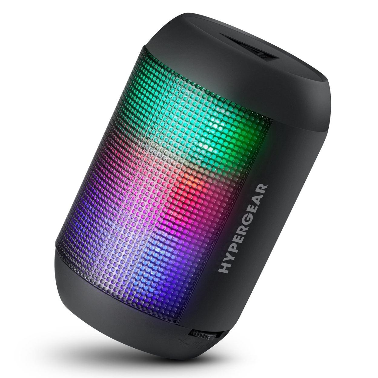HyperGear Rave Mini Wireless LED Speaker Black (15077-HYP)