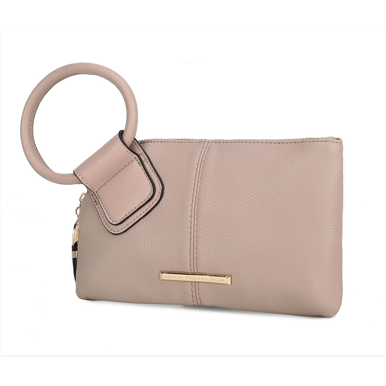 MKF Collection Luna Clutch Wristlet Bag By Mia K. - Pink