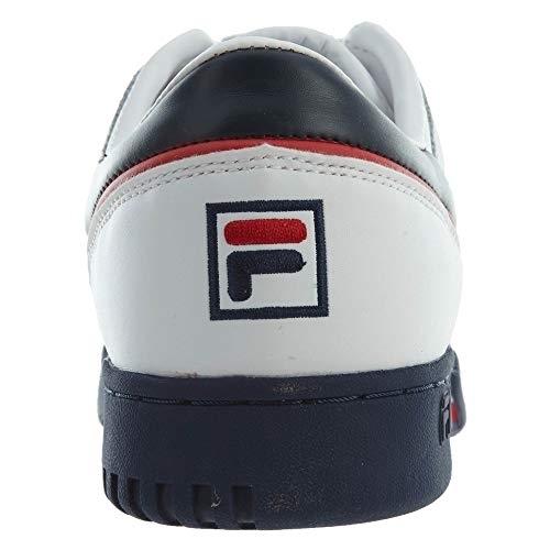Fila Kids Original Fitness Shoes Red/Navy/White WHT/NVY/RED - WHITE/NAVY/RED, 2 Big Kid