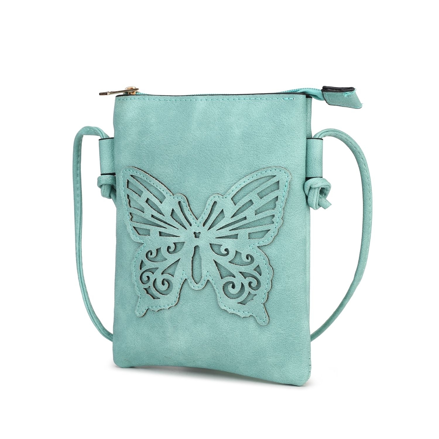MKF Collection Skyli Crossbody Handbag By Mia K. - Blue