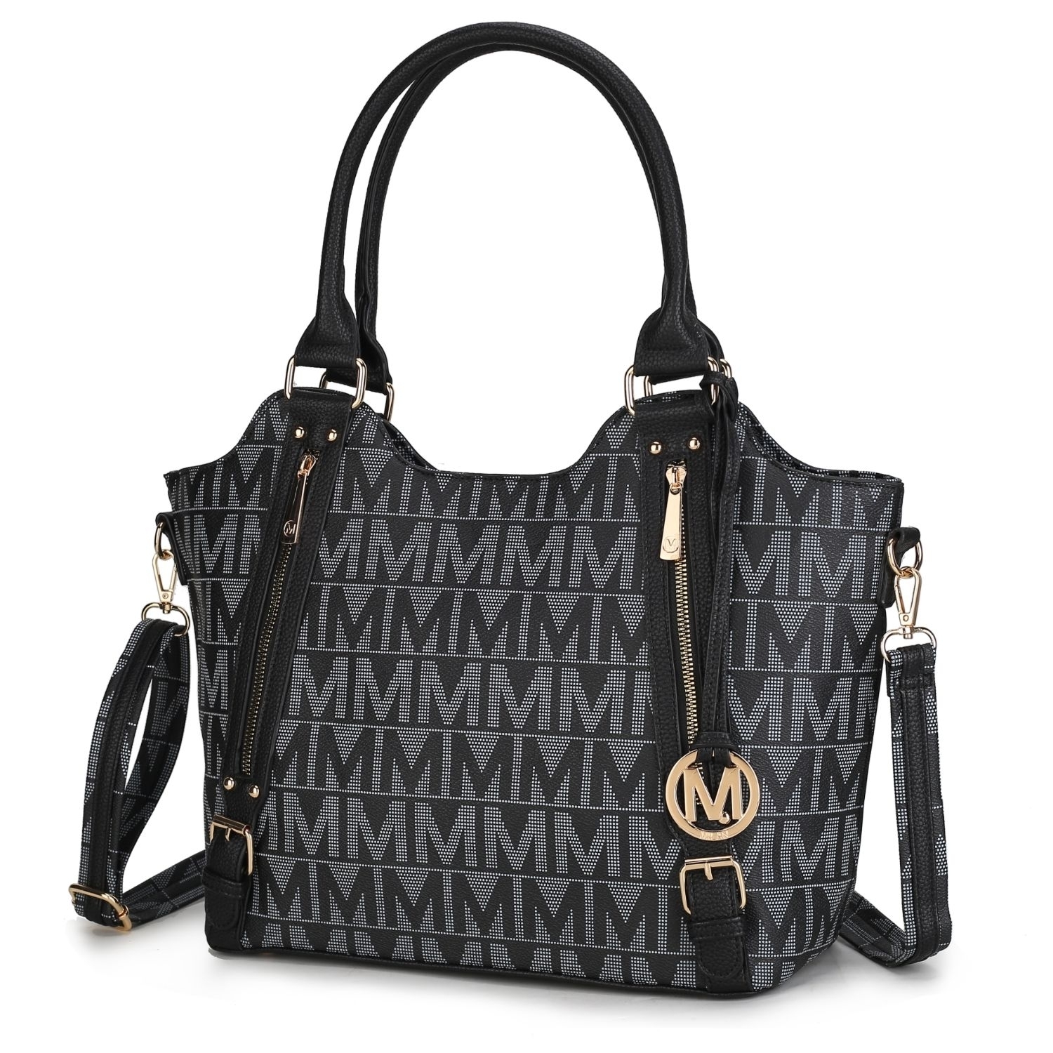 MKF Collection Thania Tote Handbag By Mia K - Black