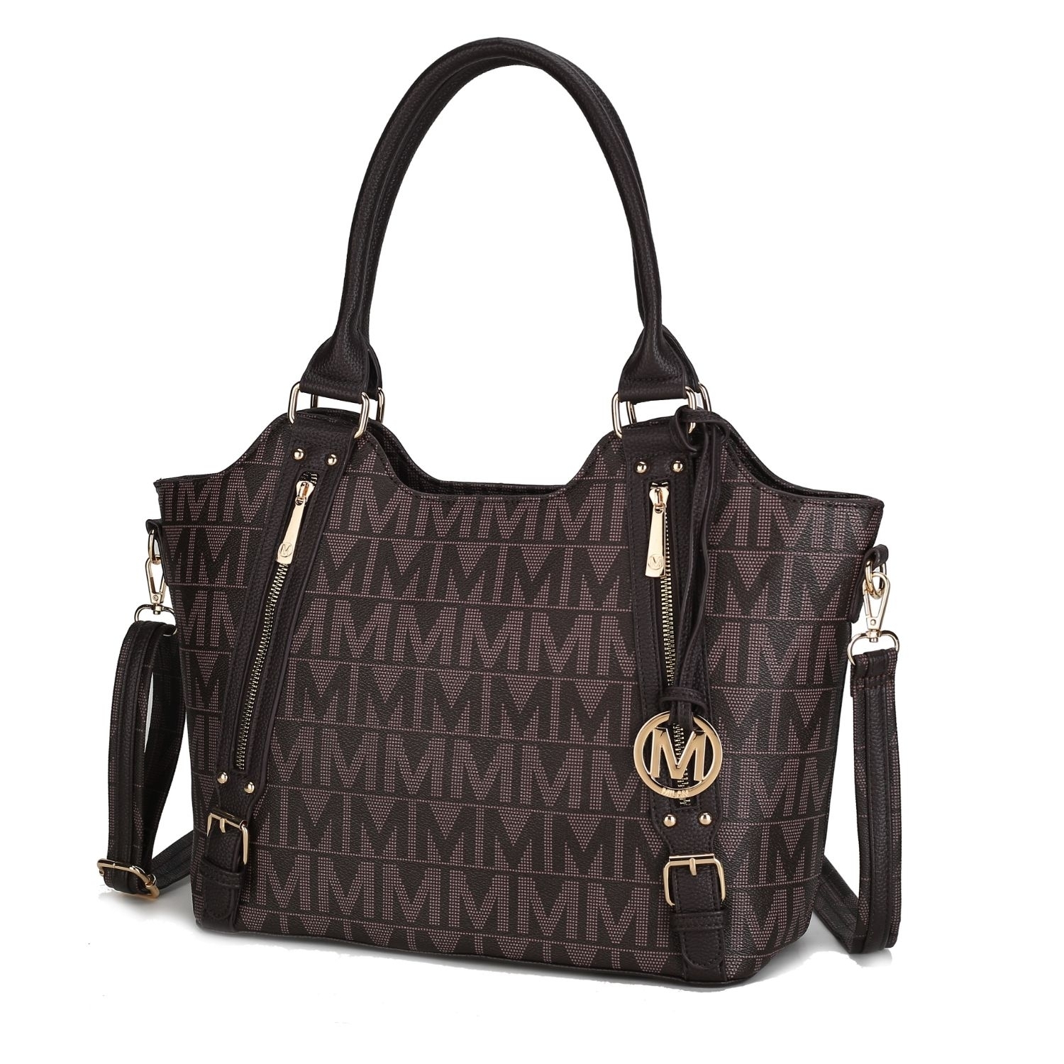 MKF Collection Thania Tote Handbag By Mia K - Chocolate