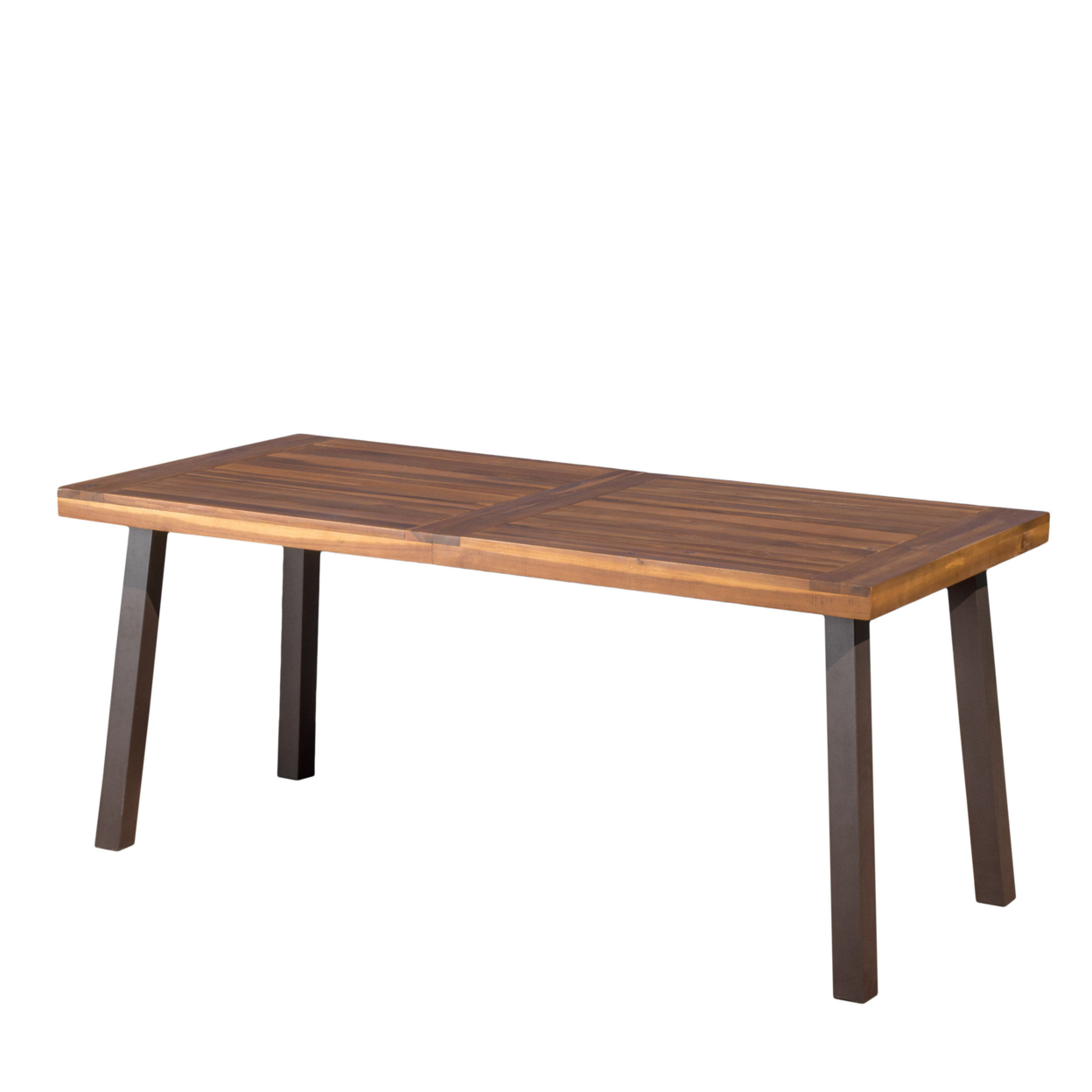 Daria Natural Stained Acacia Wood Dining Table
