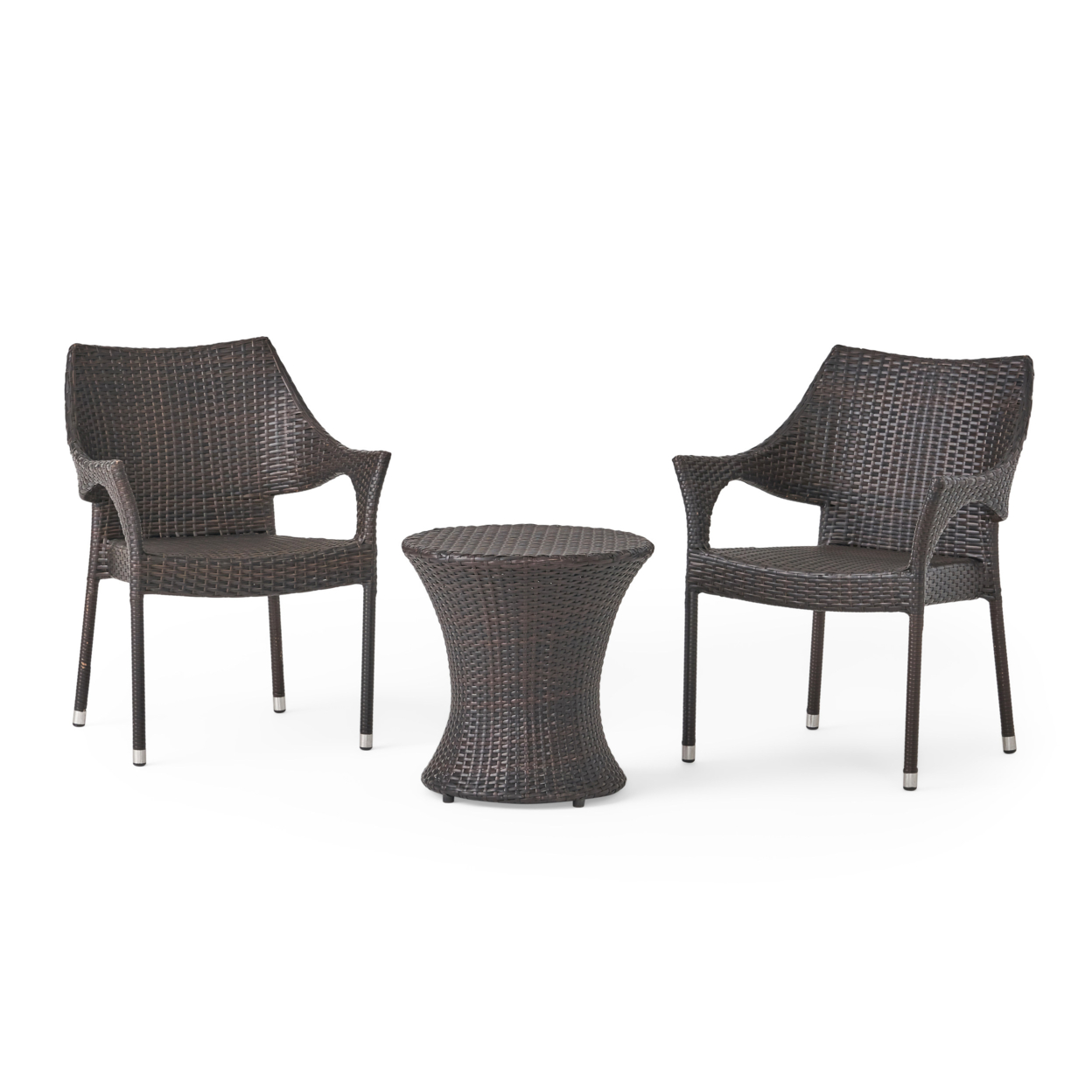 Tahitian 3pc Outdoor Chat Set