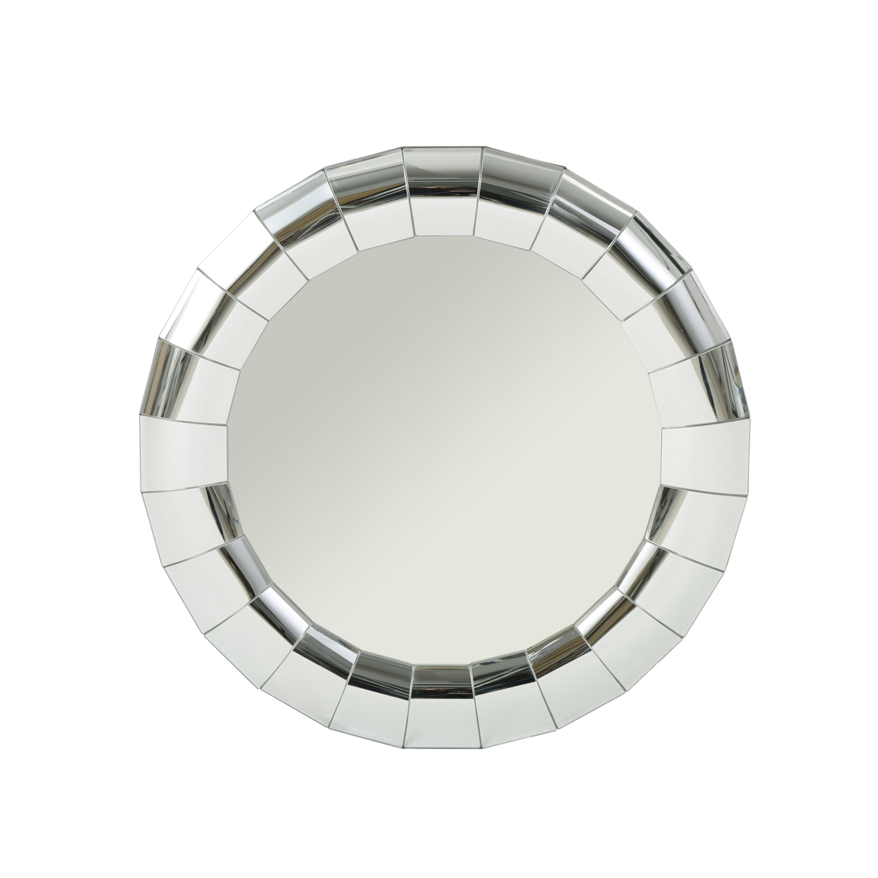 Vivian Glam Circular Wall Mirror