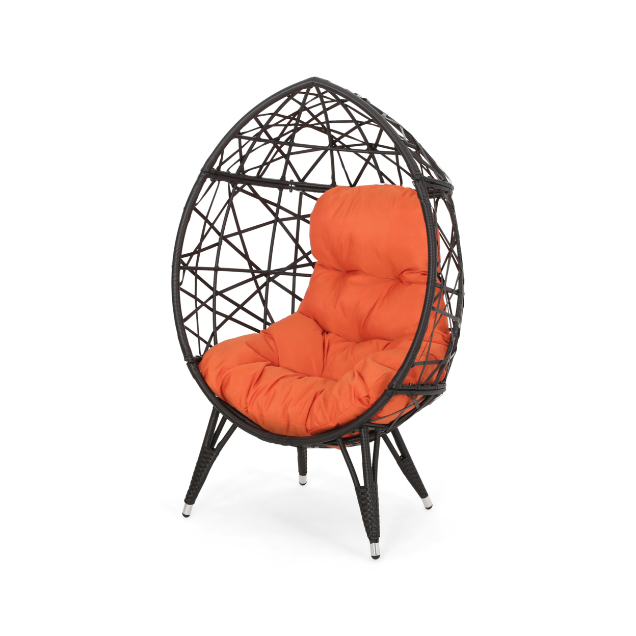 Kyahna Freestanding Wicker Egg / Teardrop Chair