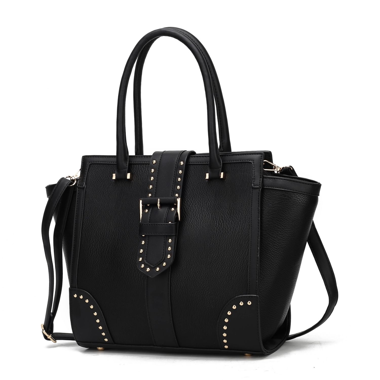 MKF Collection Ilana Satchel Handbag By Mia K - Black