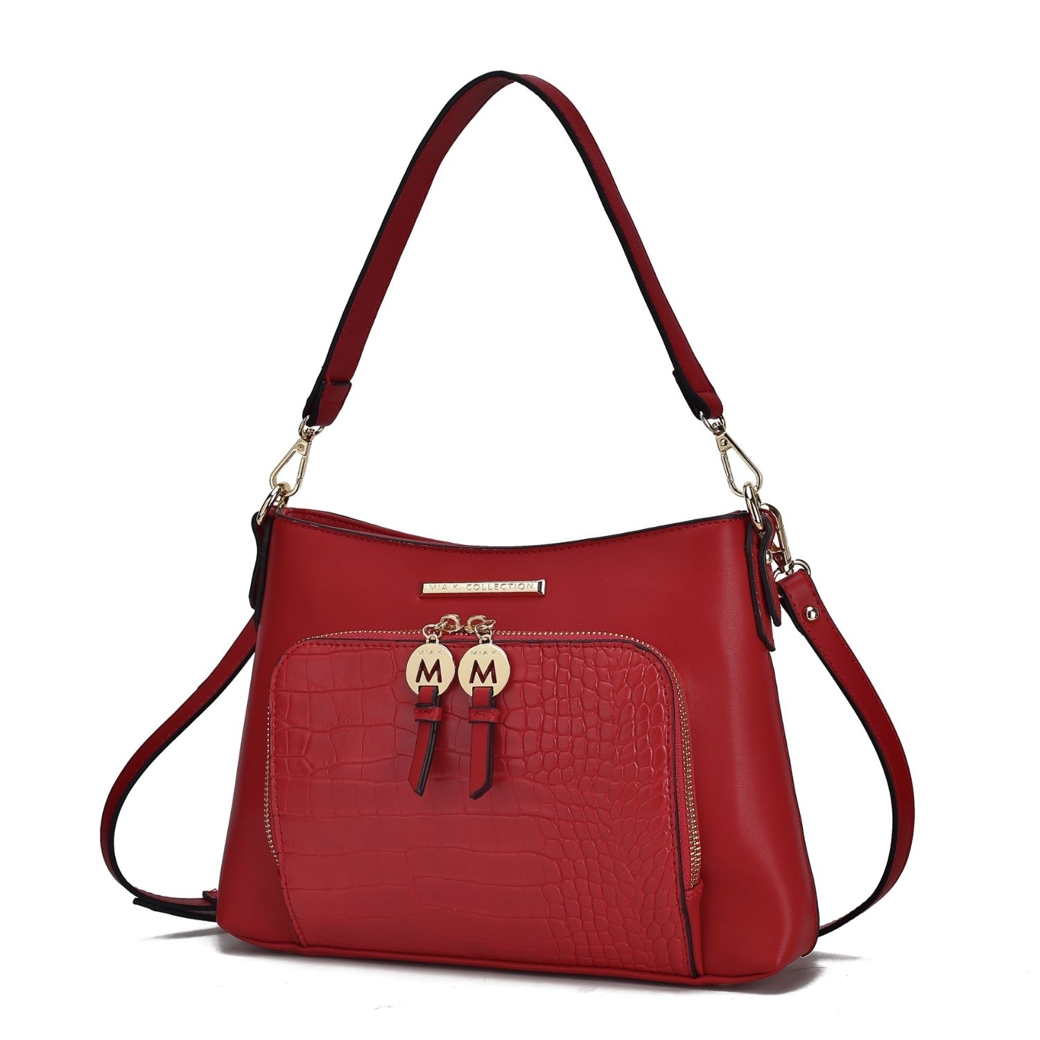 MKF Collection Anayra Shoulder Handbag By Mia K - Red