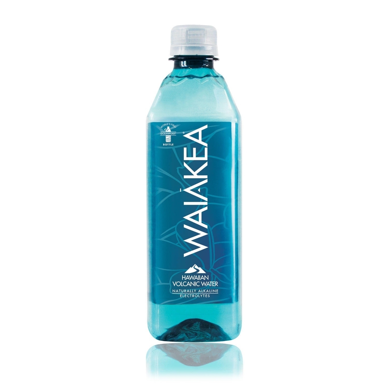 Waiakea Hawaiian Volcanic Water, 1 Liter Bottles (Pack Of 12)