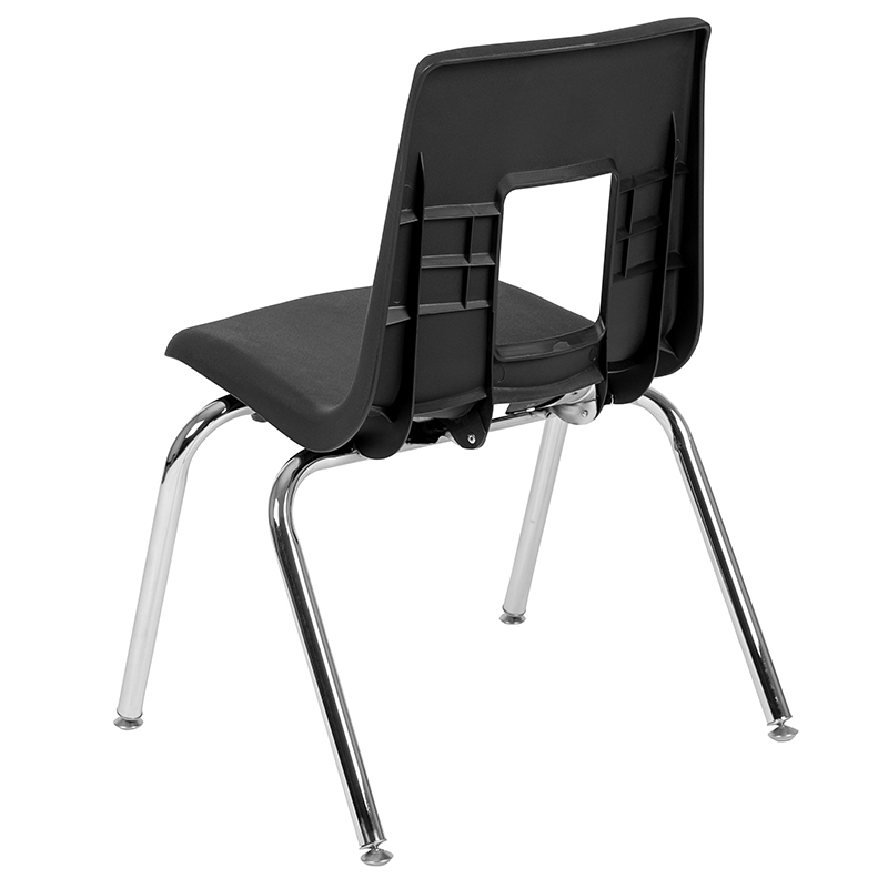 Black Student Stack Chair 16