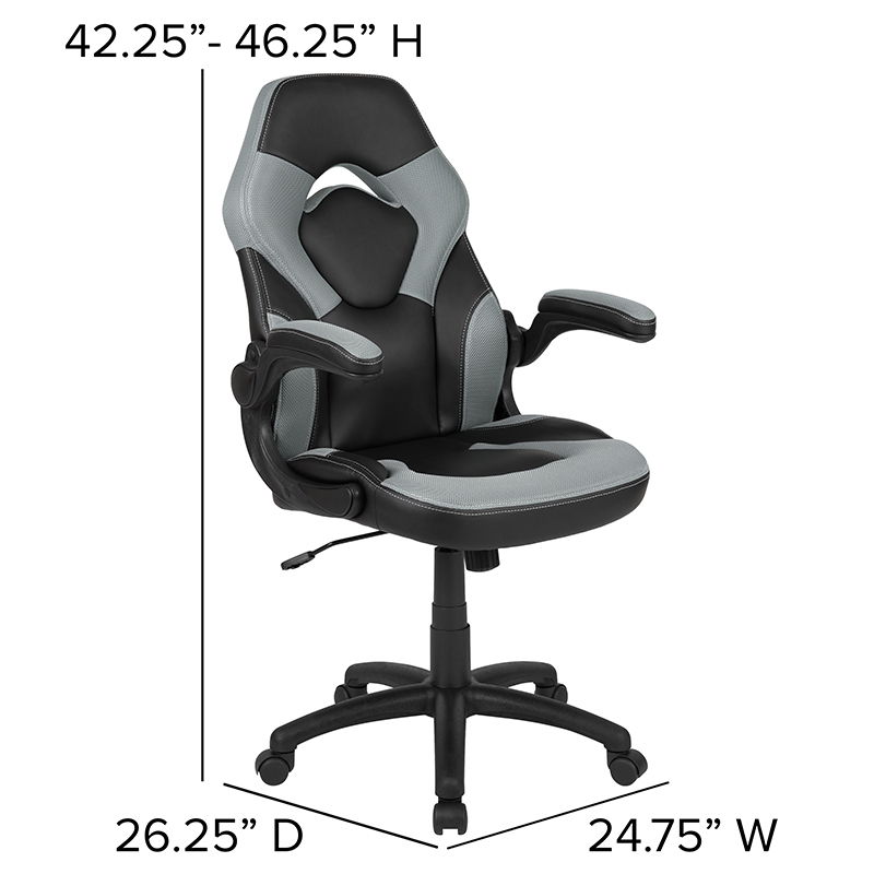 Black Gaming Desk And Chair Set