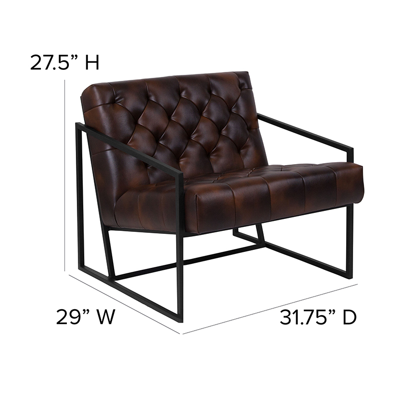 Bomber Jacket Leather Chair