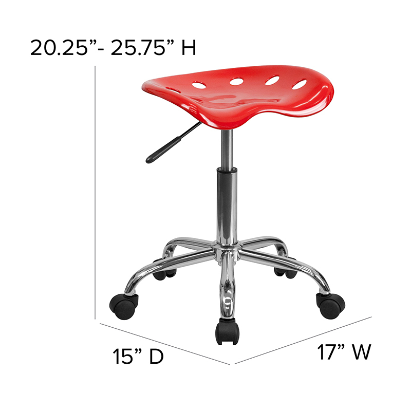 Red Tractor Stool