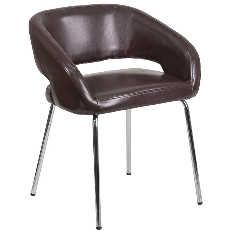 Fusion Brown Leather Chair