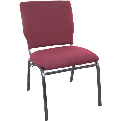 Advantage Maroon Multipurpose Church Chairs - 18.5 In. Wide SEPCHT185-104