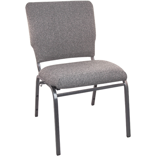 Advantage Charcoal Gray Multipurpose Church Chairs - 18.5 In. Wide SEPCHT185-111