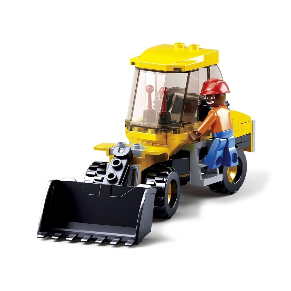 SlubanKids Tractor Building Blocks 91 Pcs Set Building Toy