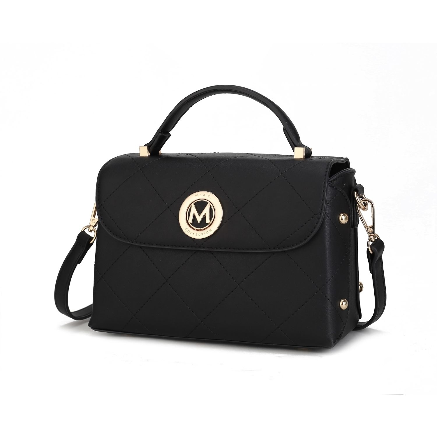 MKF Collection Tyra Crossbody Handbag By Mia K. - Wine