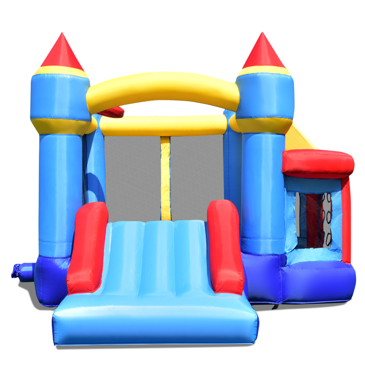 Inflatable Kids Bounce House Castle Bouncer Slide Without Blower