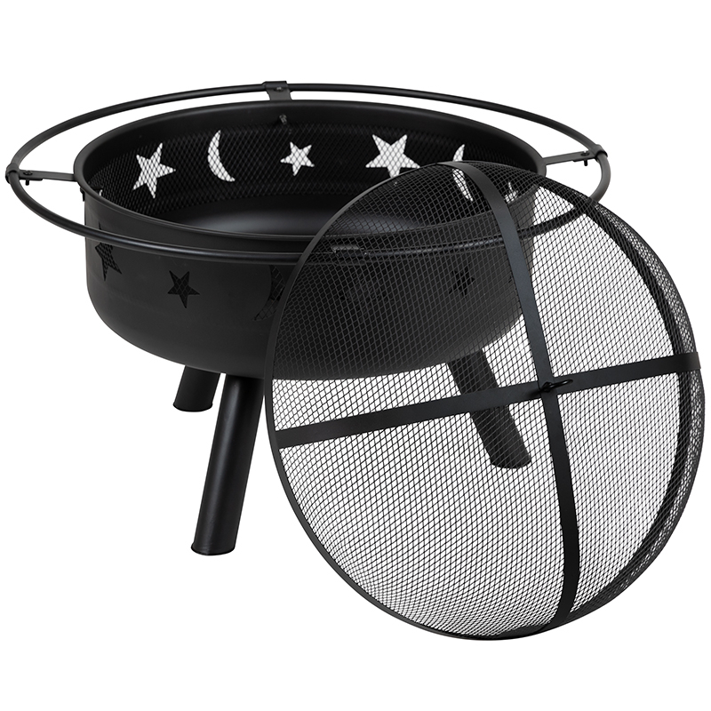 29 Star And Moon Firepit