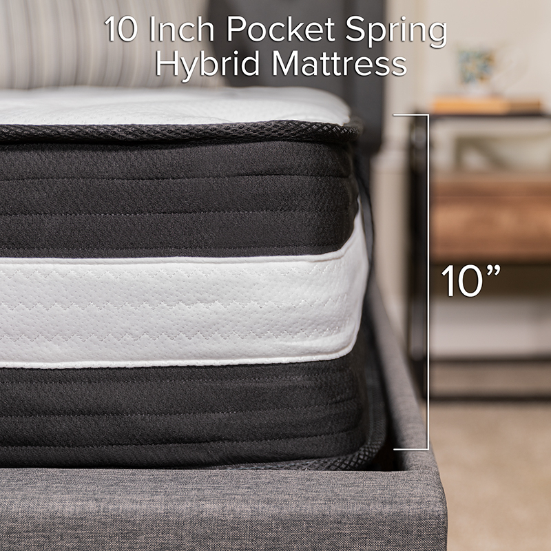10in Pocket Mattress-King