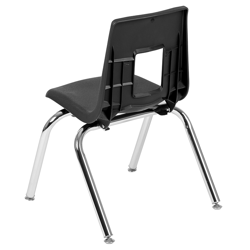 Black Student Stack Chair 14