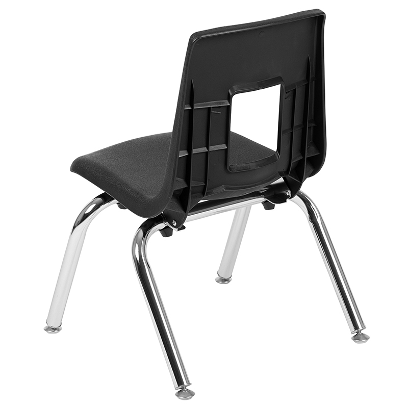 Black Student Stack Chair 12