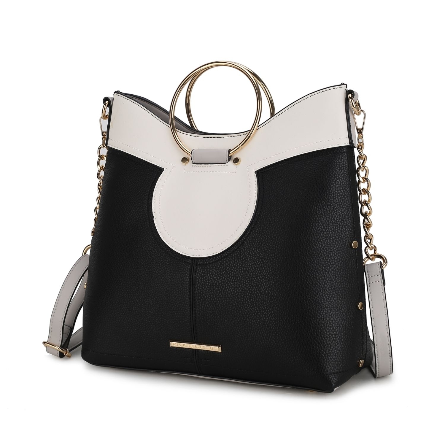 MKF Collection Kylie Top Le Satchel Handbag By Mia K. - Black