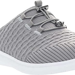 Propet Women's TravelBound Slide Sneaker Grey - WAT031MGRY Grey - Grey, 5