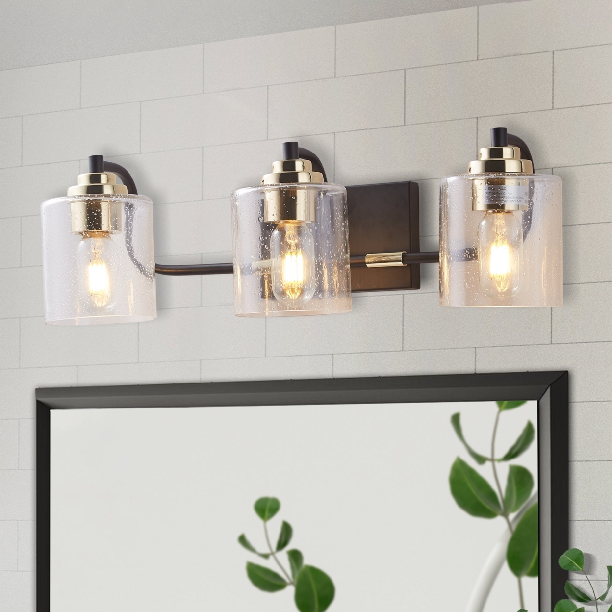 ExBrite 3-Light Bathroom Vanity Lights - 1301