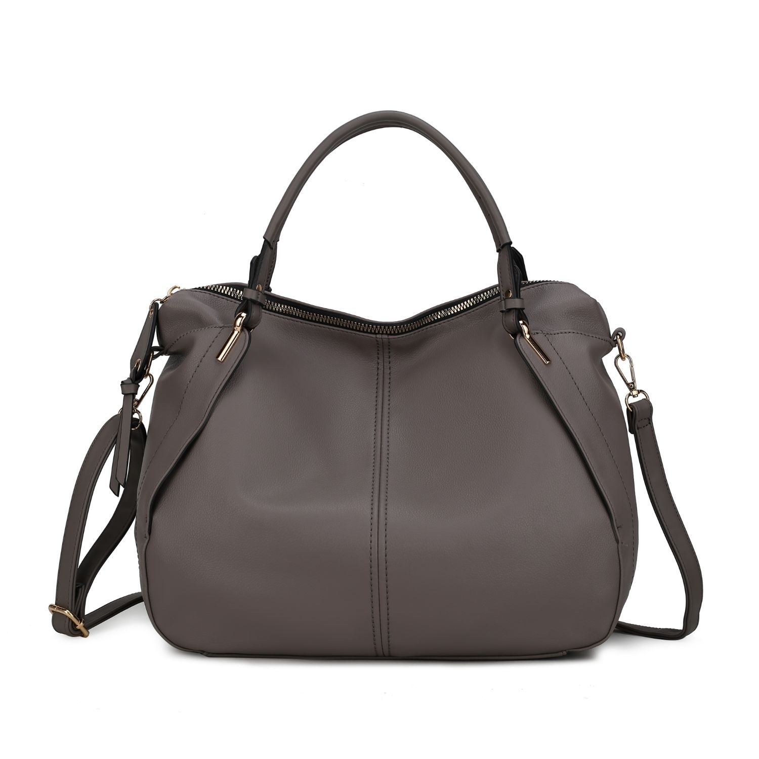 MKF Collection Fiorella Weekender Handbag By Mia K - Grey