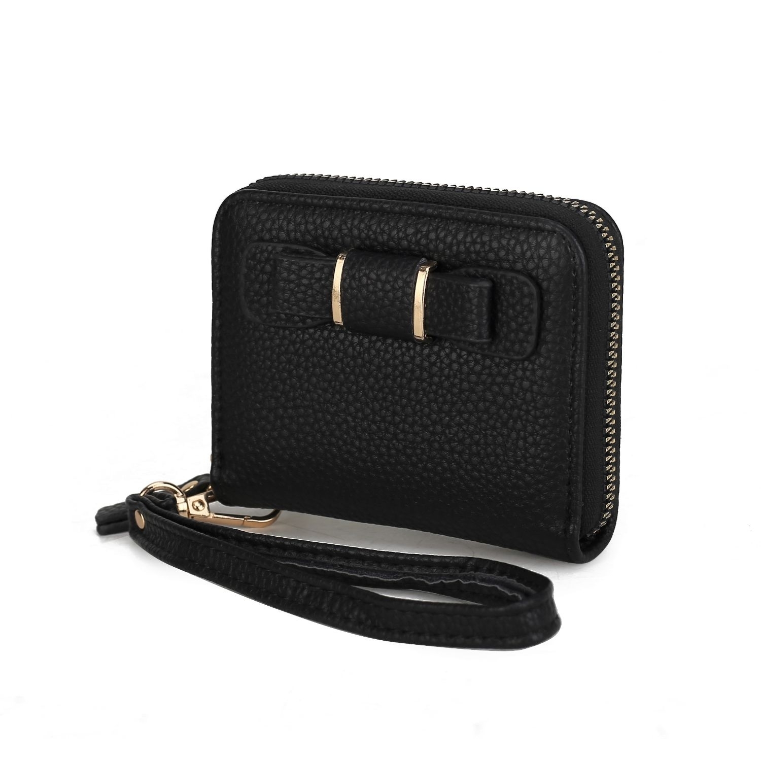 MKF Collection Patricia Small Wallet By Mia K - Black