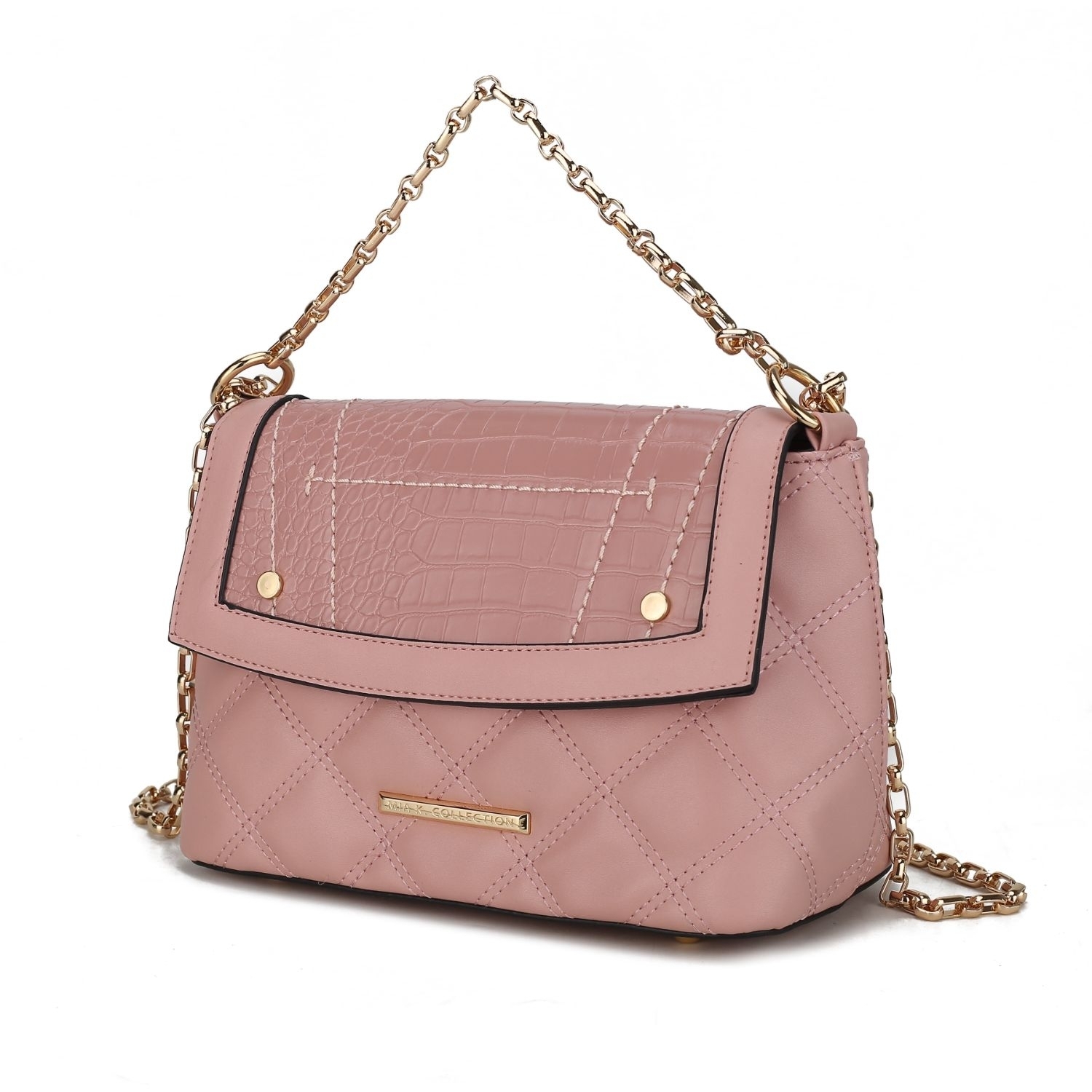 MKF Collection Danna Shoulder Handbag By Mia K - Rose