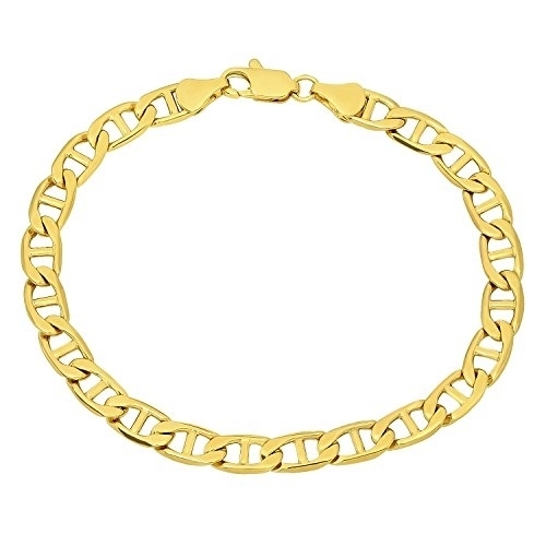 14k Gold Filled Mariner Link Bracelet