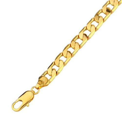 18k Gold Filled Cuban Link Bracelet