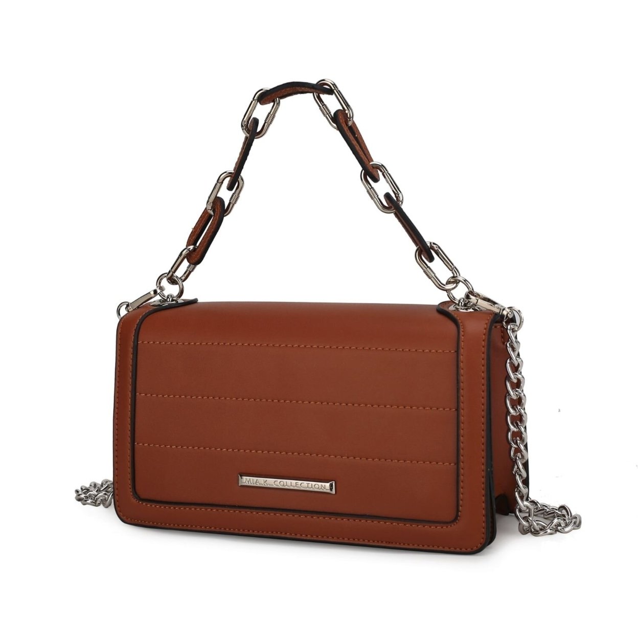 MKF Collection Dora Crossbody Handbag By Mia K - Beige