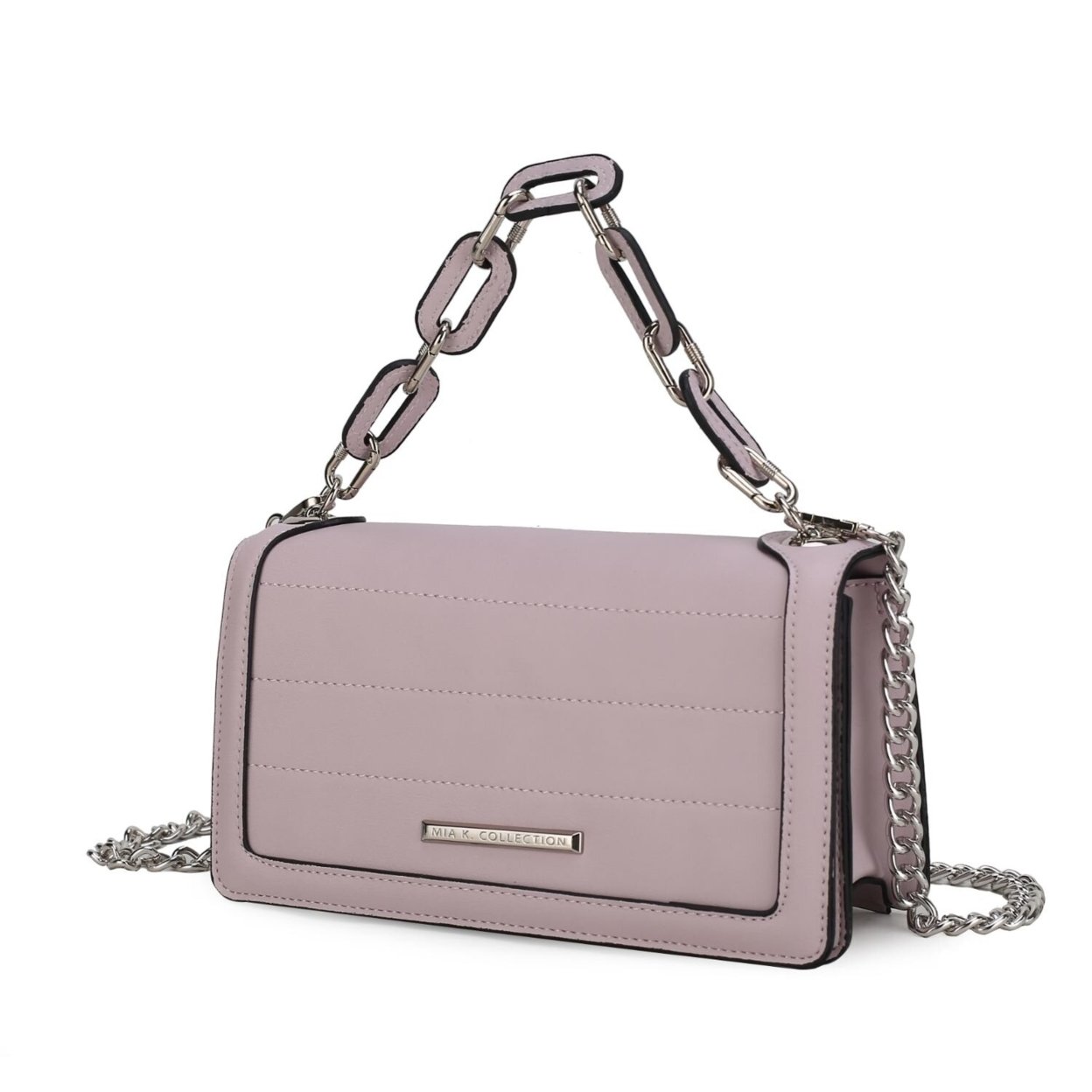 MKF Collection Dora Crossbody Handbag By Mia K - Lavender