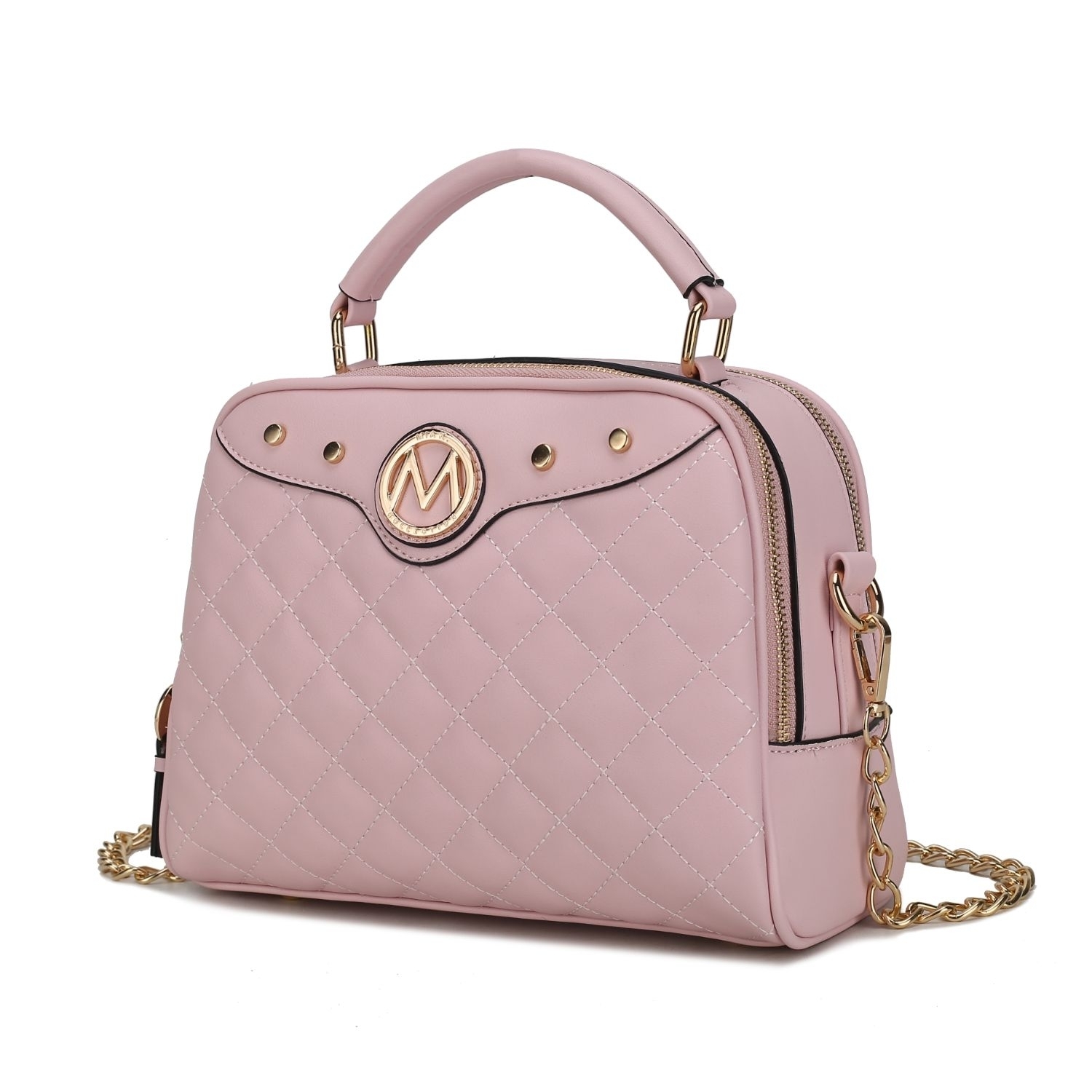 MKF Collection Samira Satchel Handbag By Mia K - Pink