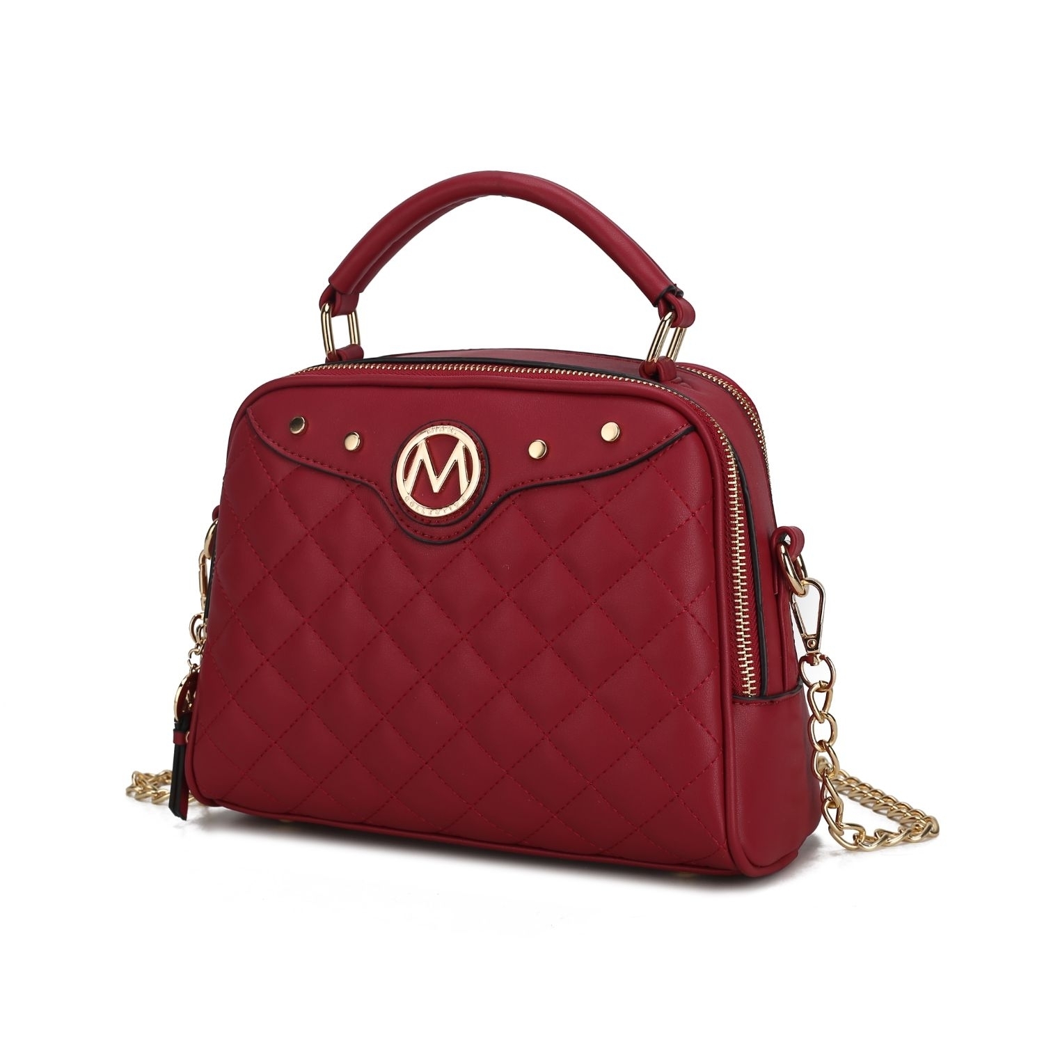 MKF Collection Samira Satchel Handbag By Mia K - Red