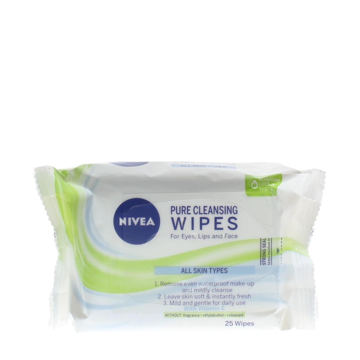 Nivea Pure Cleansing Face Wipe (25 Wipes)