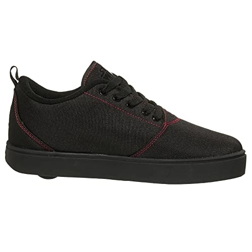 HEELYS Men's Star Wars Pro 20 Wheels Skate Sneaker Shoes BLACK/RED - BLACK/RED, 12