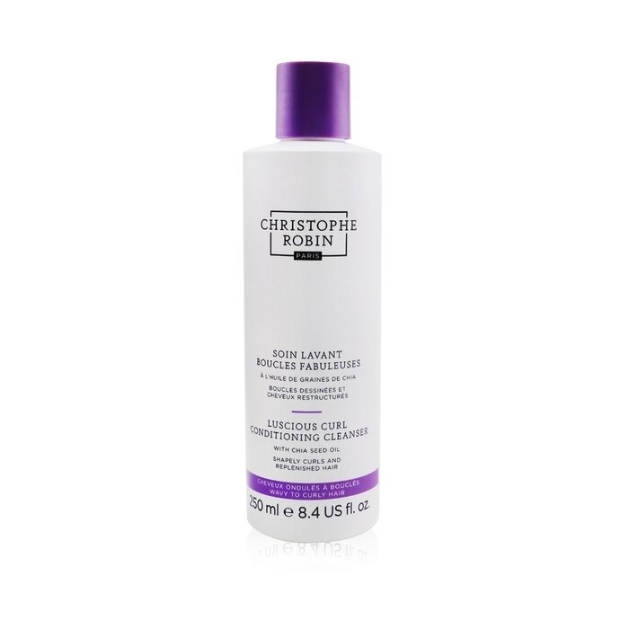 Christophe Robin - Luscious Curl Conditioning Cleanser With Chia Seed Oil(250ml/8.4oz)