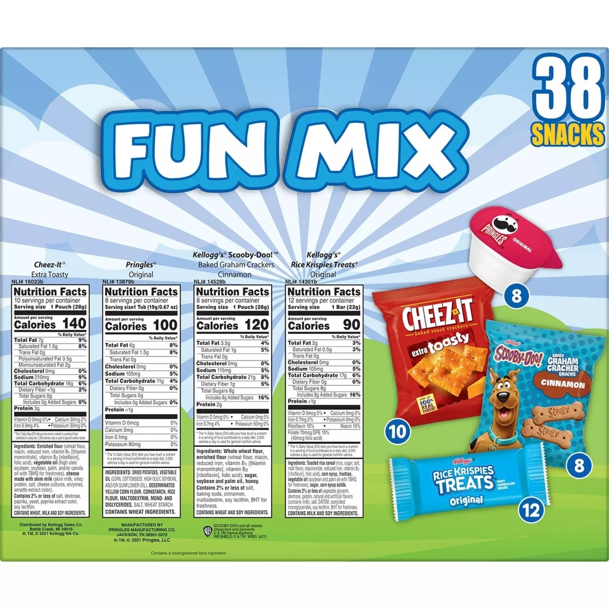Kellogg's Fun Mix Variety Pack (38 Count)