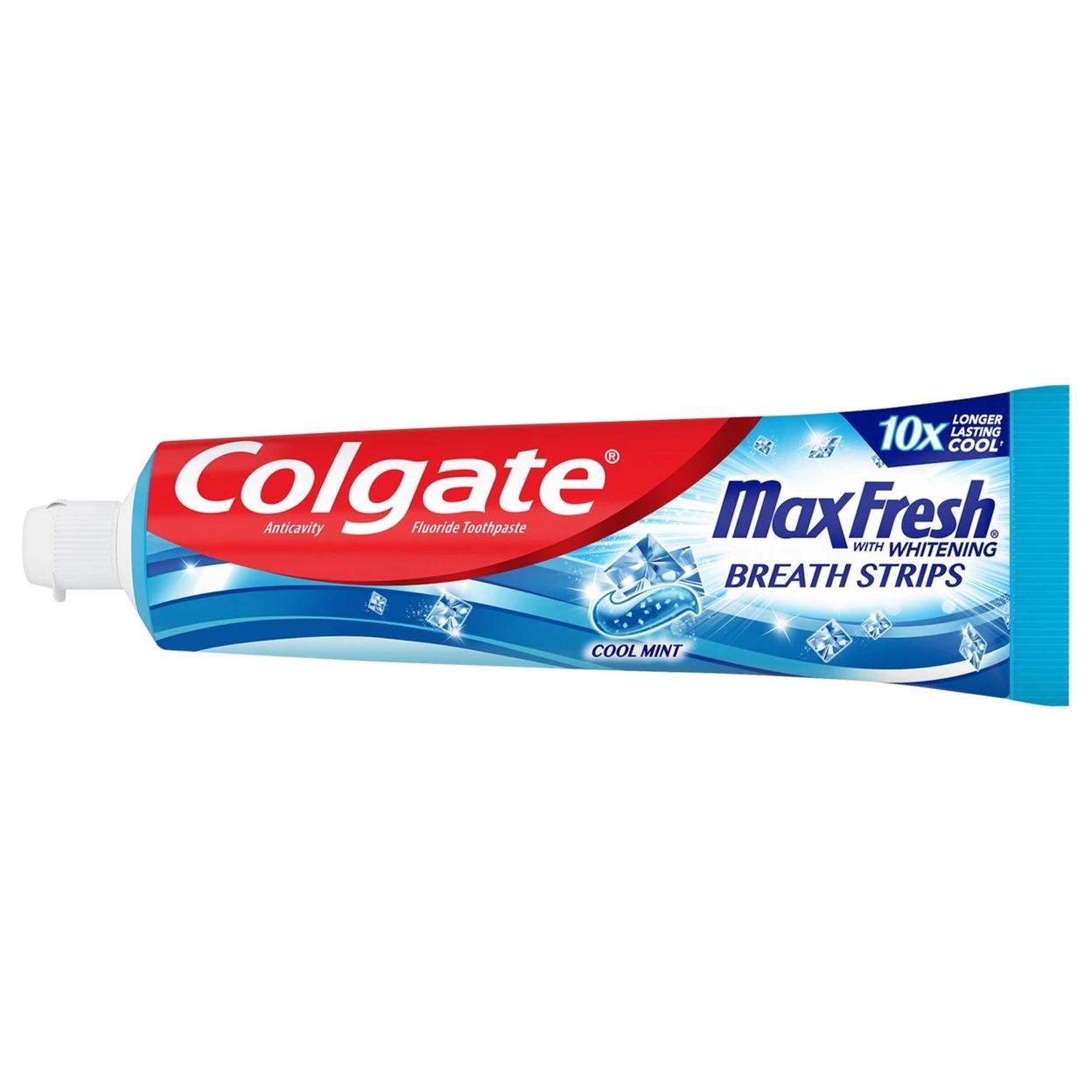 Colgate Max Fresh Toothpaste, Cool Mint, 7.3 Ounce (Pack Of 5)