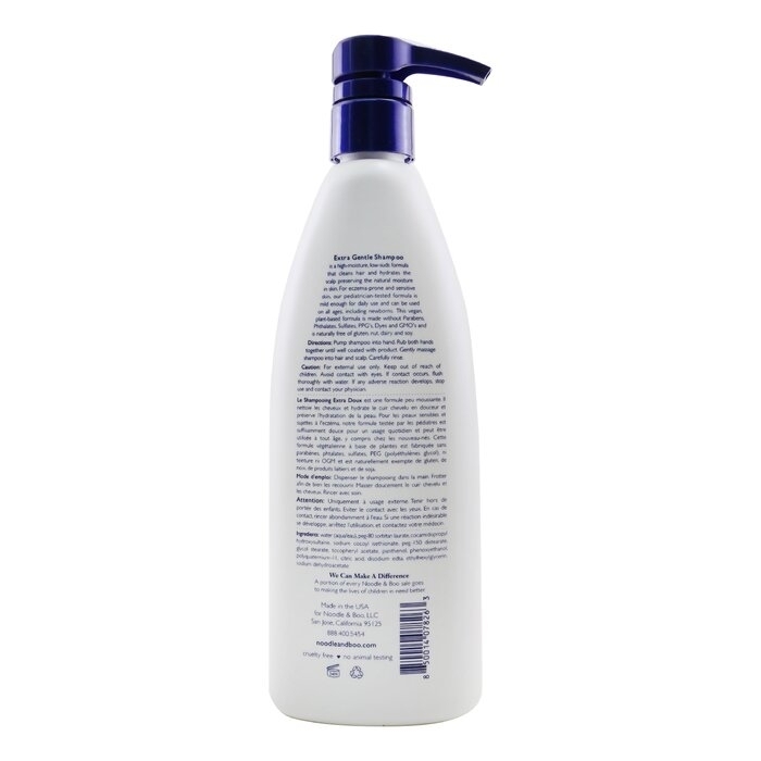 Noodle & Boo - Extra Gentle Shampoo - Fragrance Free (For Eczema-Prone And Sensitive Skin)(473ml/16oz)
